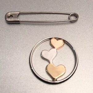 Origami Owl heart faceplate
